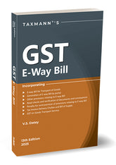 Taxmann's GST E-Way Bill book by V.S. Datey